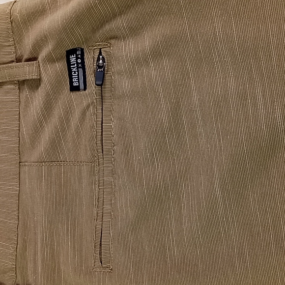 Brickline Hybird Shorts Flat Front Men's Size 36 - Picture 7 of 15